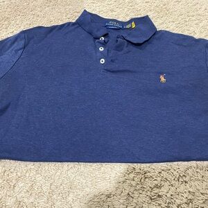 Men’s Ralph Lauren Classic Blue Polo